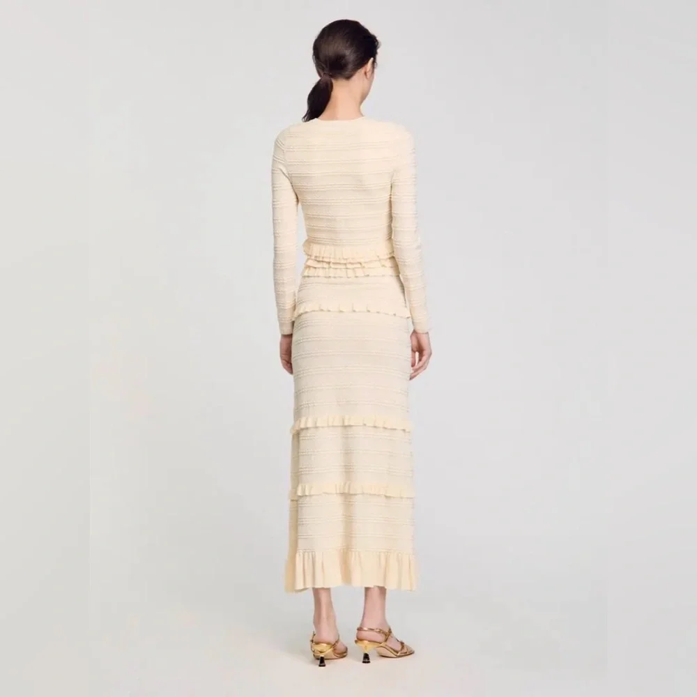 NWT Set Sandro dress and cardigan - Picture 3 of 7